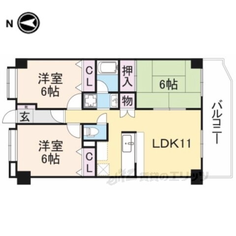 兵庫県伊丹市伊丹７ 新伊丹駅 3LDK マンション 賃貸物件詳細