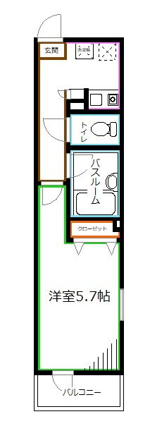 東京都杉並区荻窪２ 荻窪駅 1K マンション 賃貸物件詳細