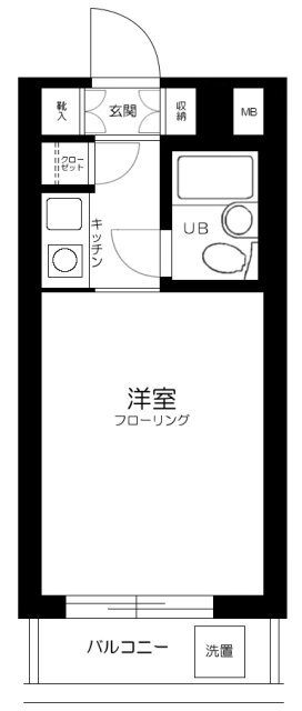 東京都目黒区中目黒１ 中目黒駅 1K マンション 賃貸物件詳細
