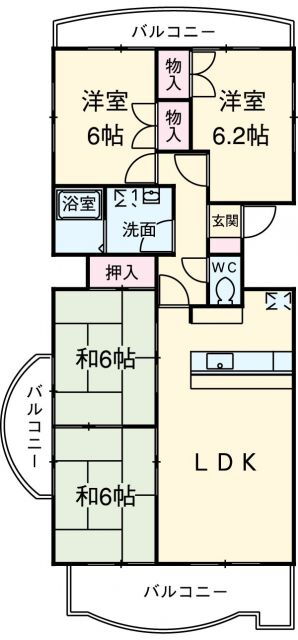 愛知県豊橋市船町 船町駅 4LDK マンション 賃貸物件詳細
