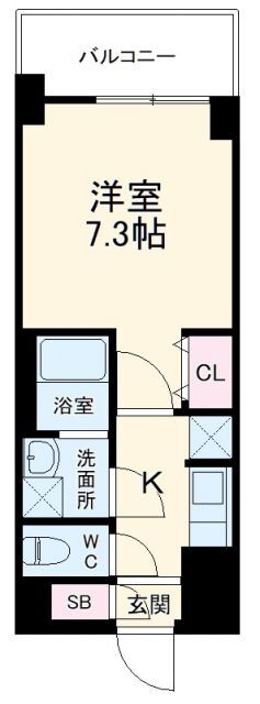 Ｓ－ＲＥＳＩＤＥＮＣＥ志賀本通Ｎｏｒｔｈ 8階 1K 賃貸物件詳細