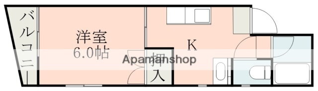 鹿児島県鹿児島市下荒田１ 二中通駅 1K マンション 賃貸物件詳細