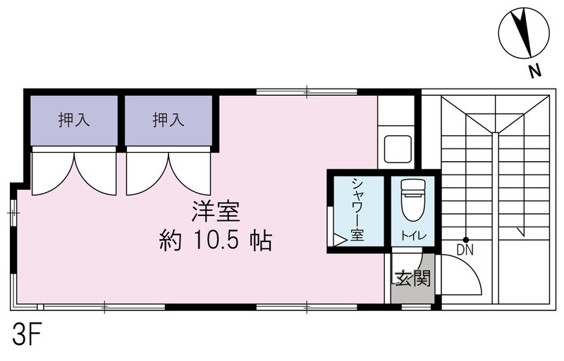 クロノス大森 3階 ワンルーム 賃貸物件詳細