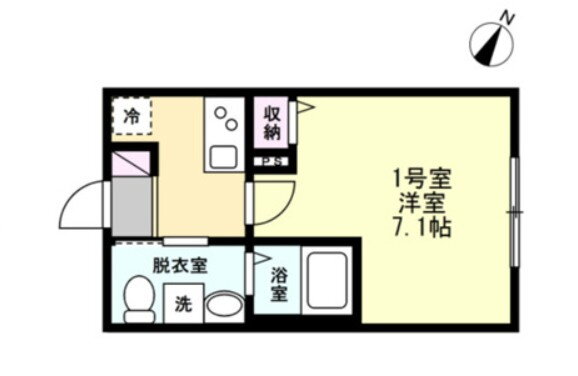 神奈川県横浜市南区睦町１ 吉野町駅 1K アパート 賃貸物件詳細