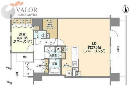 神奈川県横浜市西区みなとみらい６ みなとみらい駅 1LDK マンション 賃貸物件詳細