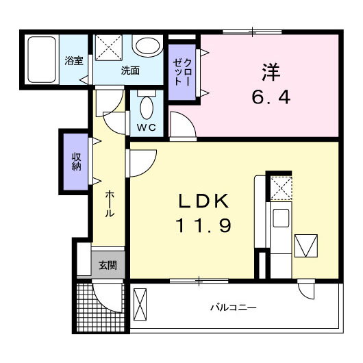 茨城県常陸大宮市栄町 常陸大宮駅 1LDK アパート 賃貸物件詳細