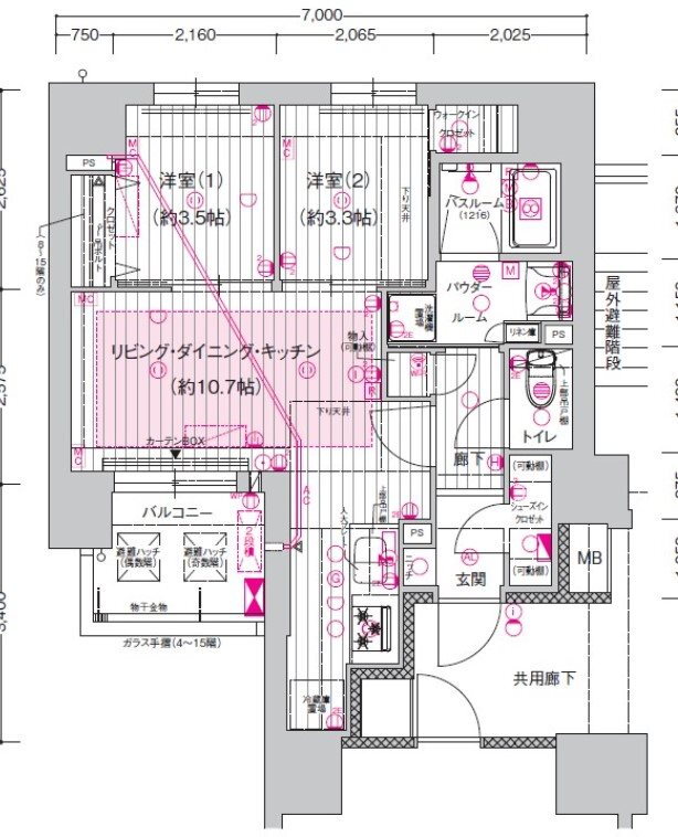 愛知県名古屋市中区大須２ 大須観音駅 2LDK マンション 賃貸物件詳細