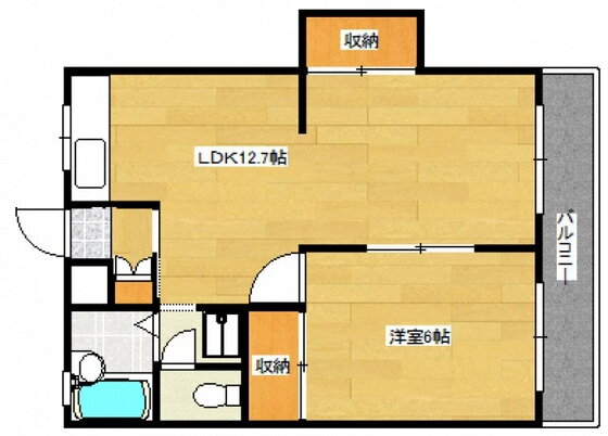 広島県広島市南区大州２ 天神川駅 1LDK マンション 賃貸物件詳細