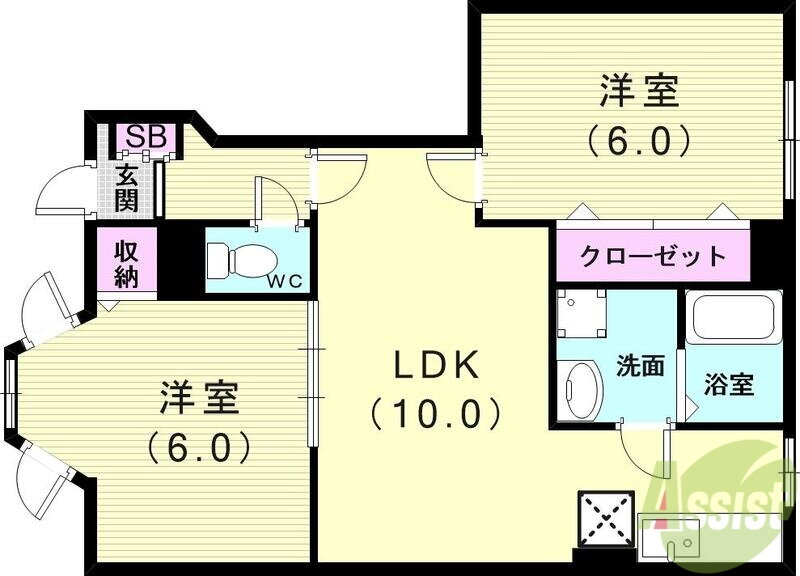 兵庫県神戸市西区玉津町出合 明石駅 2LDK アパート 賃貸物件詳細