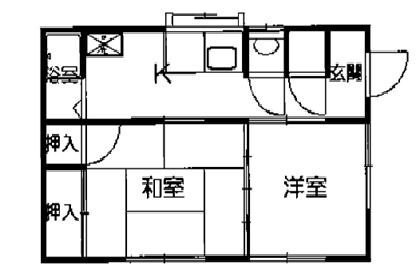 神奈川県平塚市上平塚 平塚駅 2K 一戸建て 賃貸物件詳細