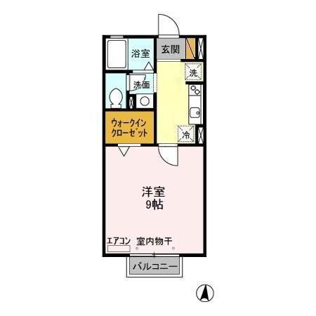茨城県水戸市内原町 内原駅 1K アパート 賃貸物件詳細