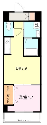 大分県大分市中島東２ 大分駅 1DK マンション 賃貸物件詳細