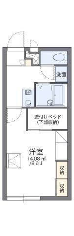 レオパレスプレシオＧ 1階 1K 賃貸物件詳細