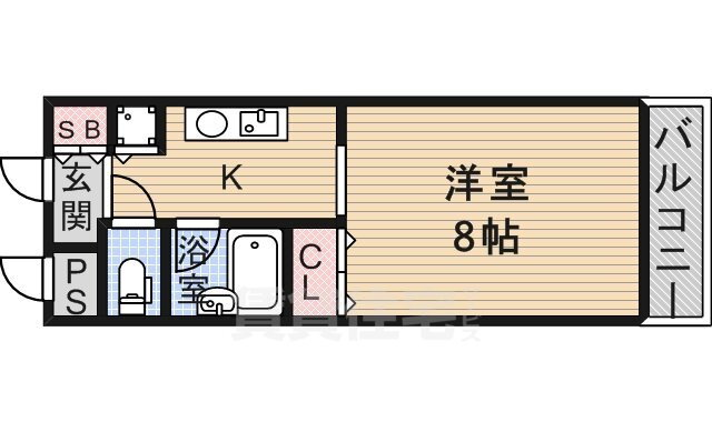 兵庫県伊丹市平松５ 新伊丹駅 1K マンション 賃貸物件詳細