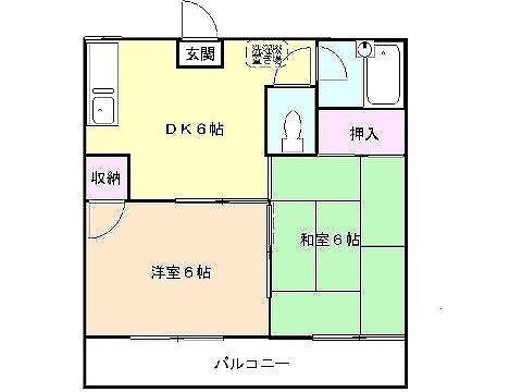 埼玉県富士見市渡戸３ ふじみ野駅 2DK アパート 賃貸物件詳細