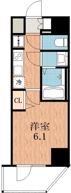 プレサンス天王寺　勝山 7階 1K 賃貸物件詳細