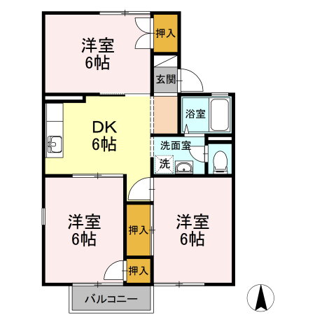 神奈川県伊勢原市串橋 鶴巻温泉駅 3DK アパート 賃貸物件詳細