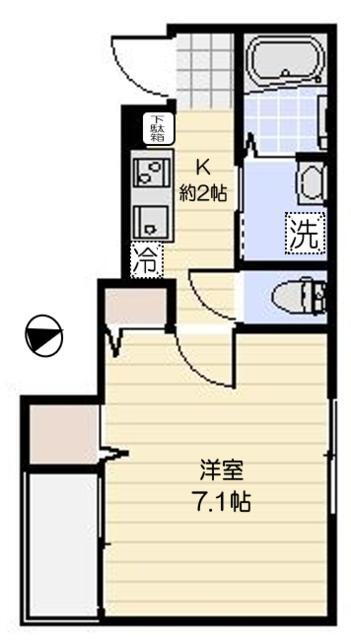 埼玉県戸田市大字新曽 戸田駅 1K アパート 賃貸物件詳細