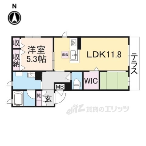 大阪府枚方市楠葉野田１ 樟葉駅 1LDK マンション 賃貸物件詳細