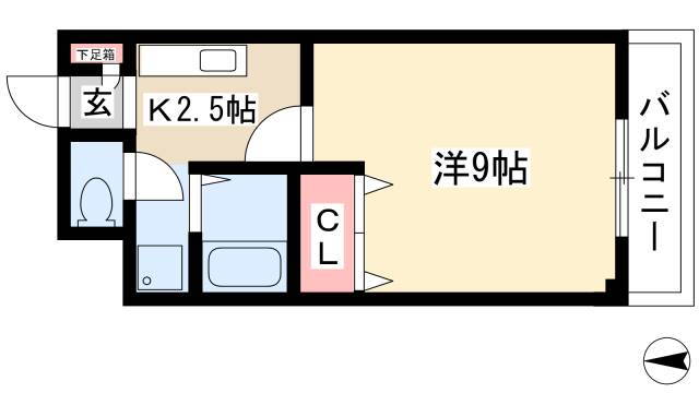 愛知県名古屋市西区稲生町６ 庄内通駅 1K マンション 賃貸物件詳細
