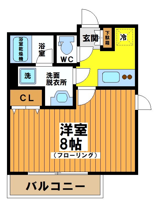 東京都世田谷区大原１ 代田橋駅 1K マンション 賃貸物件詳細