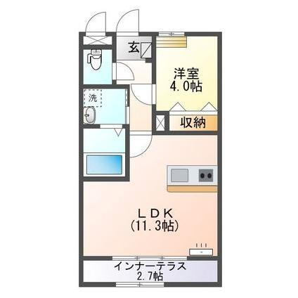 愛知県豊川市平尾町下藤井 国府駅 1LDK アパート 賃貸物件詳細