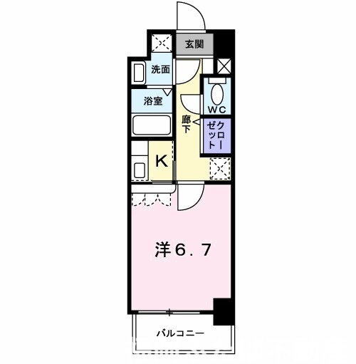 福岡県糟屋郡粕屋町大字仲原 柚須駅 1K マンション 賃貸物件詳細