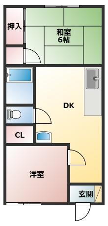 新潟県見附市葛巻１ 見附駅 2DK アパート 賃貸物件詳細