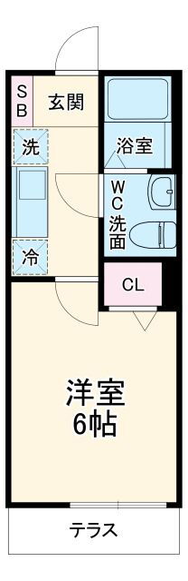 千葉県船橋市藤原１ 船橋法典駅 1K アパート 賃貸物件詳細