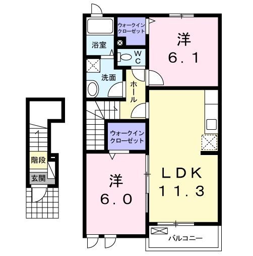 千葉県富里市七栄 京成成田駅 2LDK アパート 賃貸物件詳細