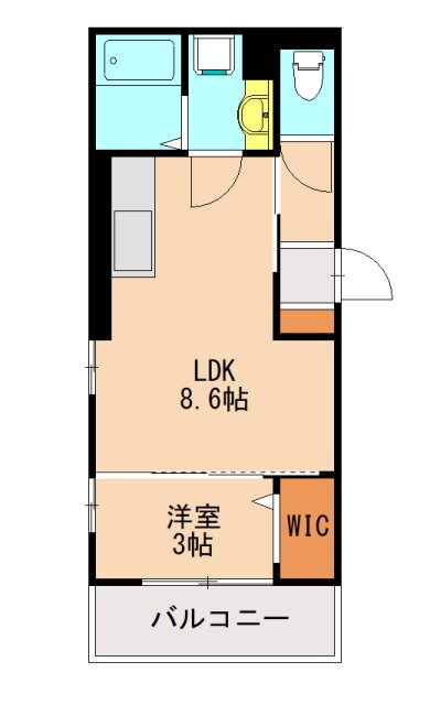 福岡県福岡市東区和白２ 唐の原駅 1LDK アパート 賃貸物件詳細