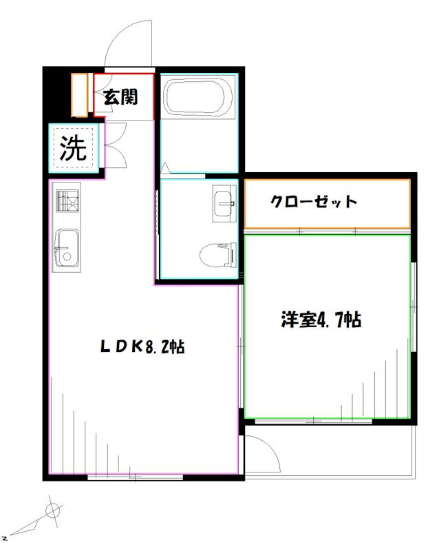 東京都武蔵野市関前２ 三鷹駅 1LDK アパート 賃貸物件詳細