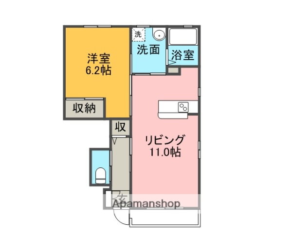 静岡県沼津市岡宮 大岡駅 1LDK アパート 賃貸物件詳細
