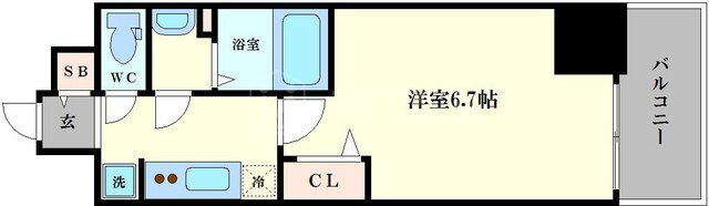 大阪府大阪市北区大淀北１ 中津駅 1K マンション 賃貸物件詳細
