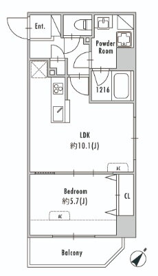 東京都墨田区向島３ 押上駅 1LDK マンション 賃貸物件詳細