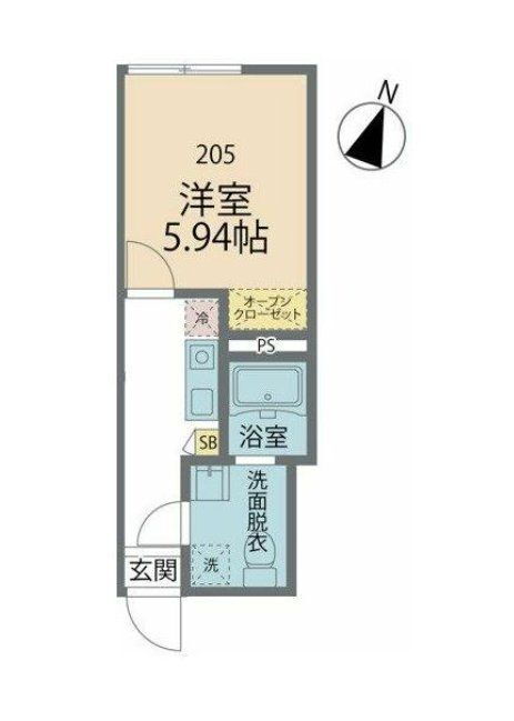 東京都練馬区関町南２ 武蔵関駅 1K アパート 賃貸物件詳細