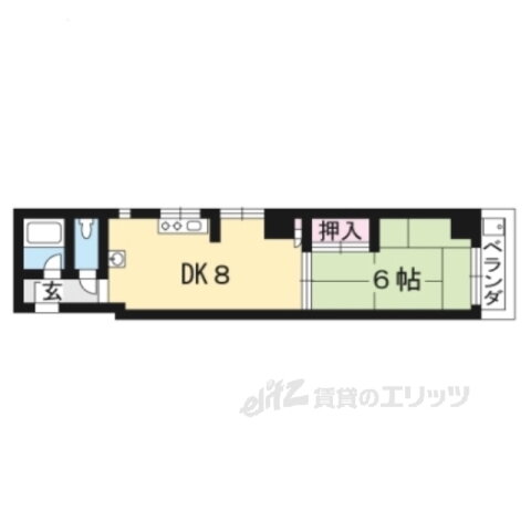 京都府京都市東山区鐘鋳町 京都駅 1DK マンション 賃貸物件詳細
