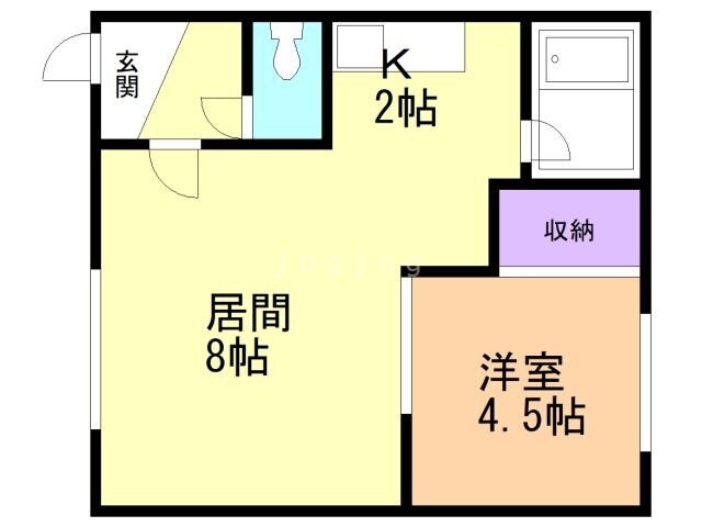北海道旭川市永山八条７ 1LDK アパート 賃貸物件詳細