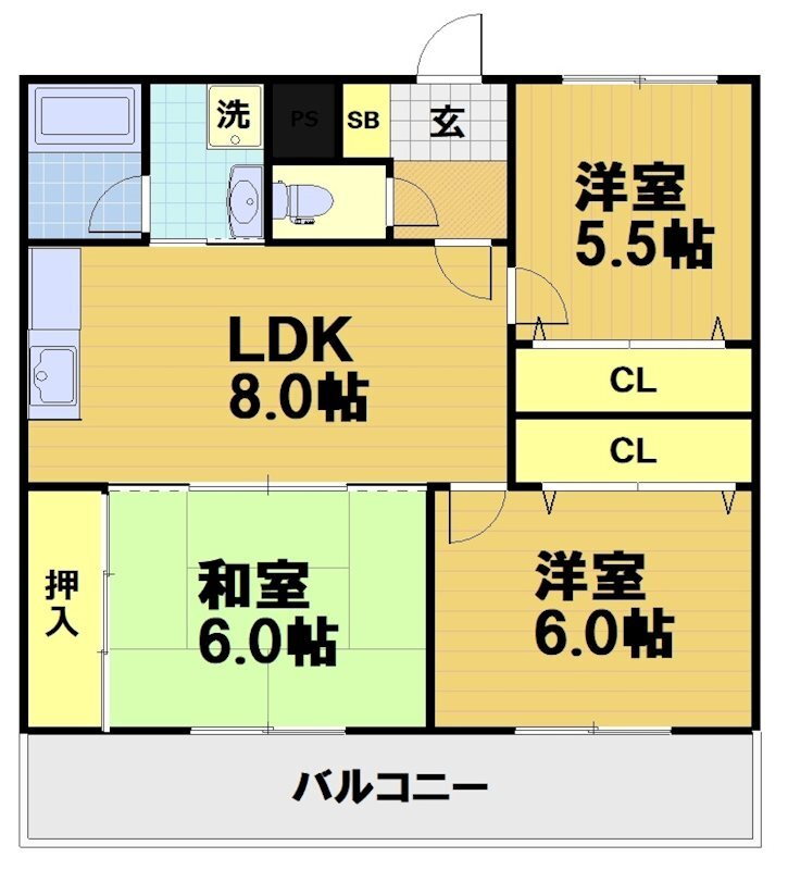 京都府京都市伏見区羽束師菱川町 西向日駅 3LDK マンション 賃貸物件詳細