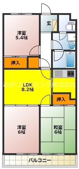 べ・ハーゲンハイム城東 3階 3LDK 賃貸物件詳細