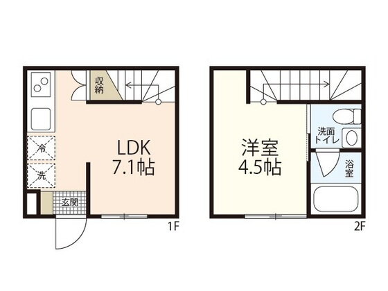 広島県広島市中区吉島東１ 御幸橋駅 1LDK アパート 賃貸物件詳細
