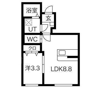 宮城県大崎市古川字竹ノ内 塚目駅 1LDK アパート 賃貸物件詳細