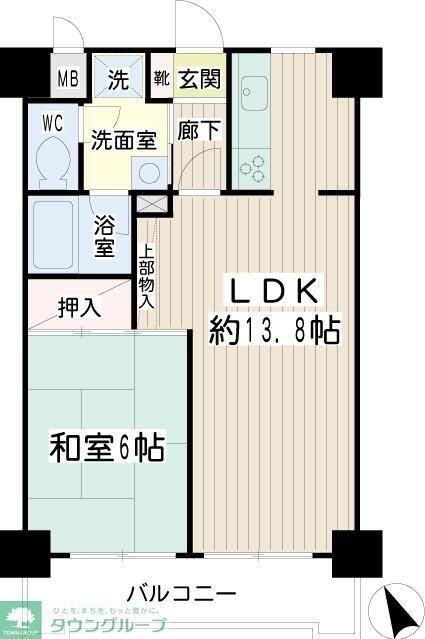 ＮＩＣＥアーバン鶴見中央ＩＩ 3階 1LDK 賃貸物件詳細