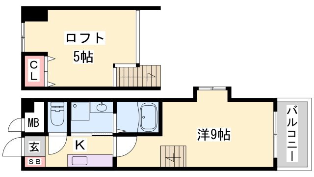 兵庫県姫路市山野井町 山陽姫路駅 1K マンション 賃貸物件詳細