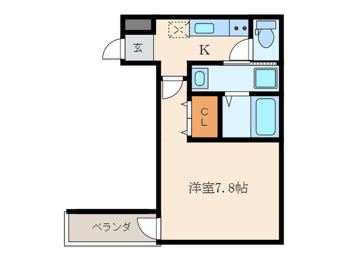 兵庫県尼崎市南塚口町８ 塚口駅 1K アパート 賃貸物件詳細