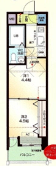 福岡県福岡市博多区住吉５ 博多駅 1DK マンション 賃貸物件詳細
