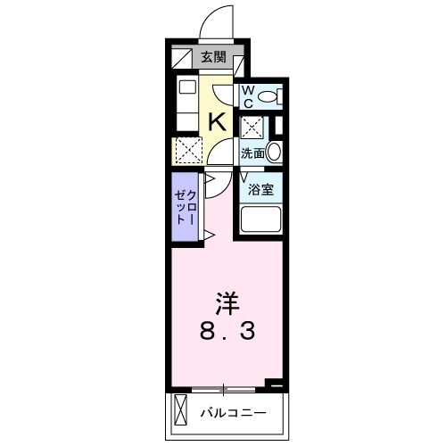 神奈川県平塚市宝町 平塚駅 1K マンション 賃貸物件詳細