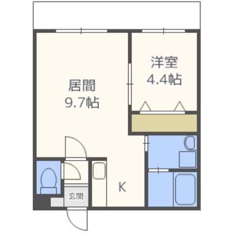 北海道札幌市豊平区福住二条２ 福住駅 1LDK マンション 賃貸物件詳細