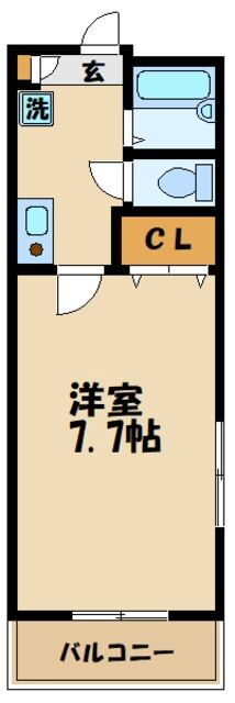 神奈川県川崎市宮前区小台１ 鷺沼駅 1K マンション 賃貸物件詳細