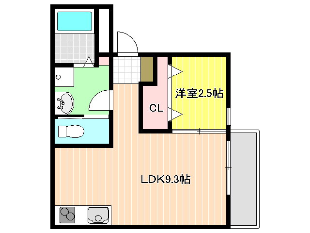 兵庫県姫路市神屋町３ 姫路駅 1LDK アパート 賃貸物件詳細